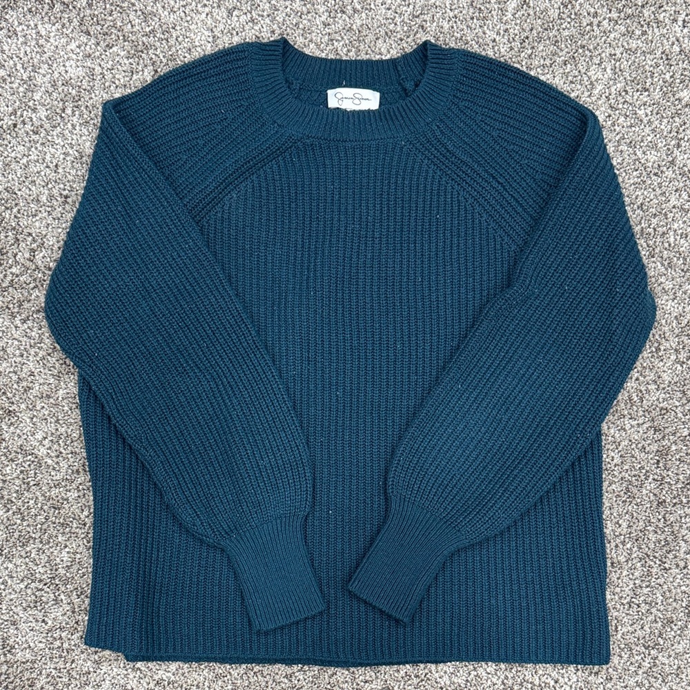 Jessica Simpson Blue Sweater ~ Women's Size Small
